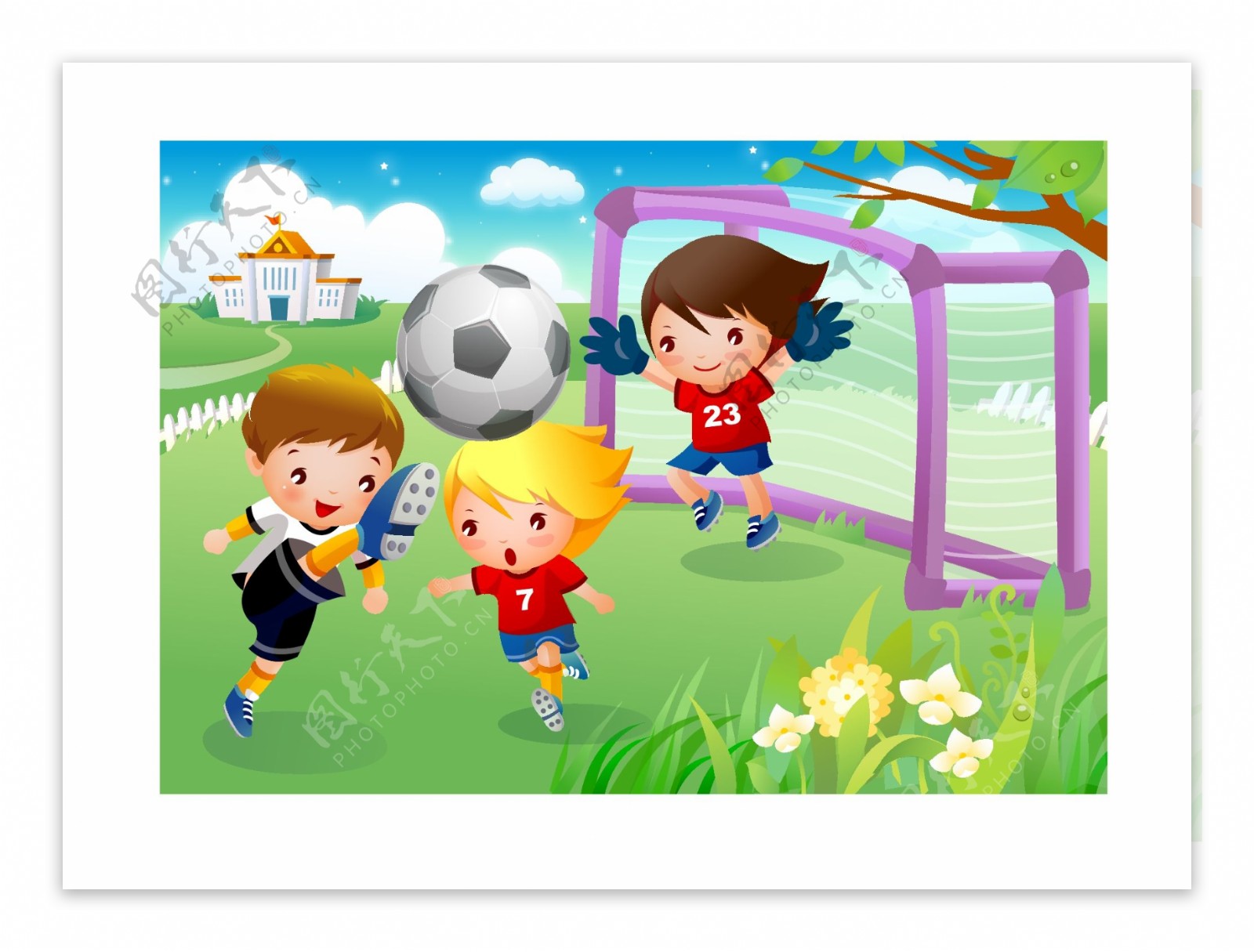 儿童足球运动