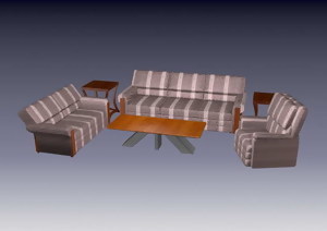 传统沙发家具3Dmax模型素材20080920更新43