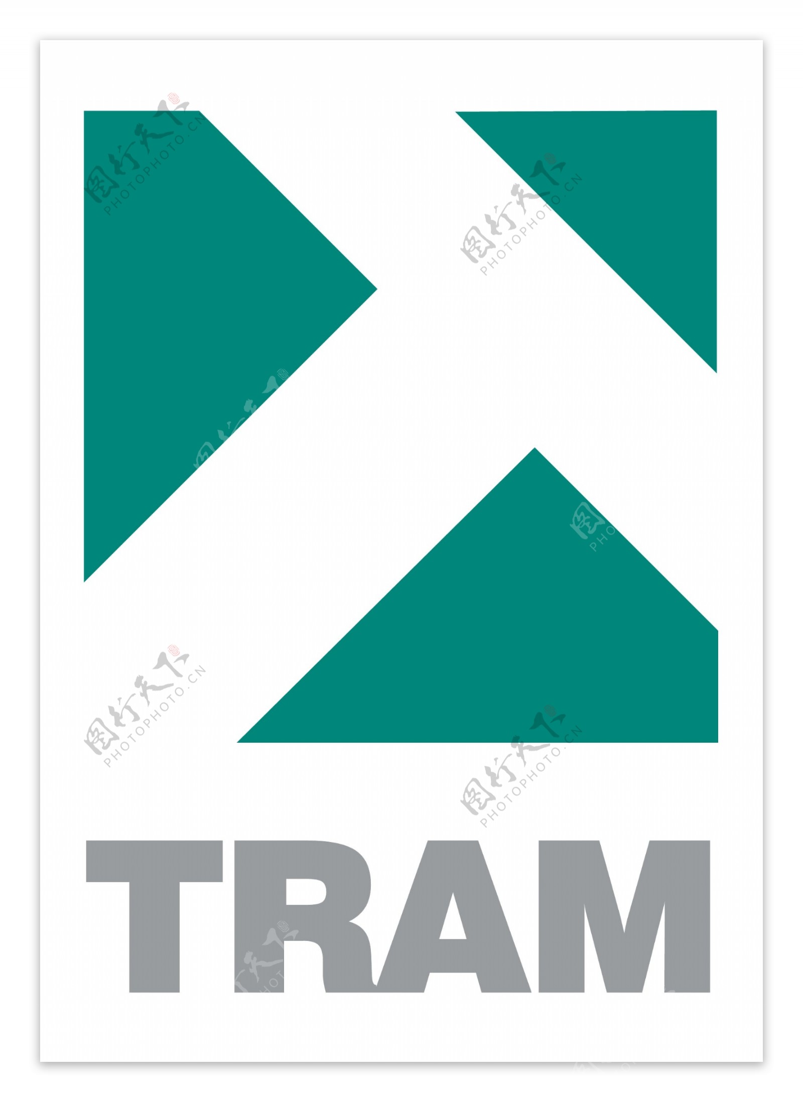 TRAMlogo设计欣赏TRAM交通部门LOGO下载标志设计欣赏