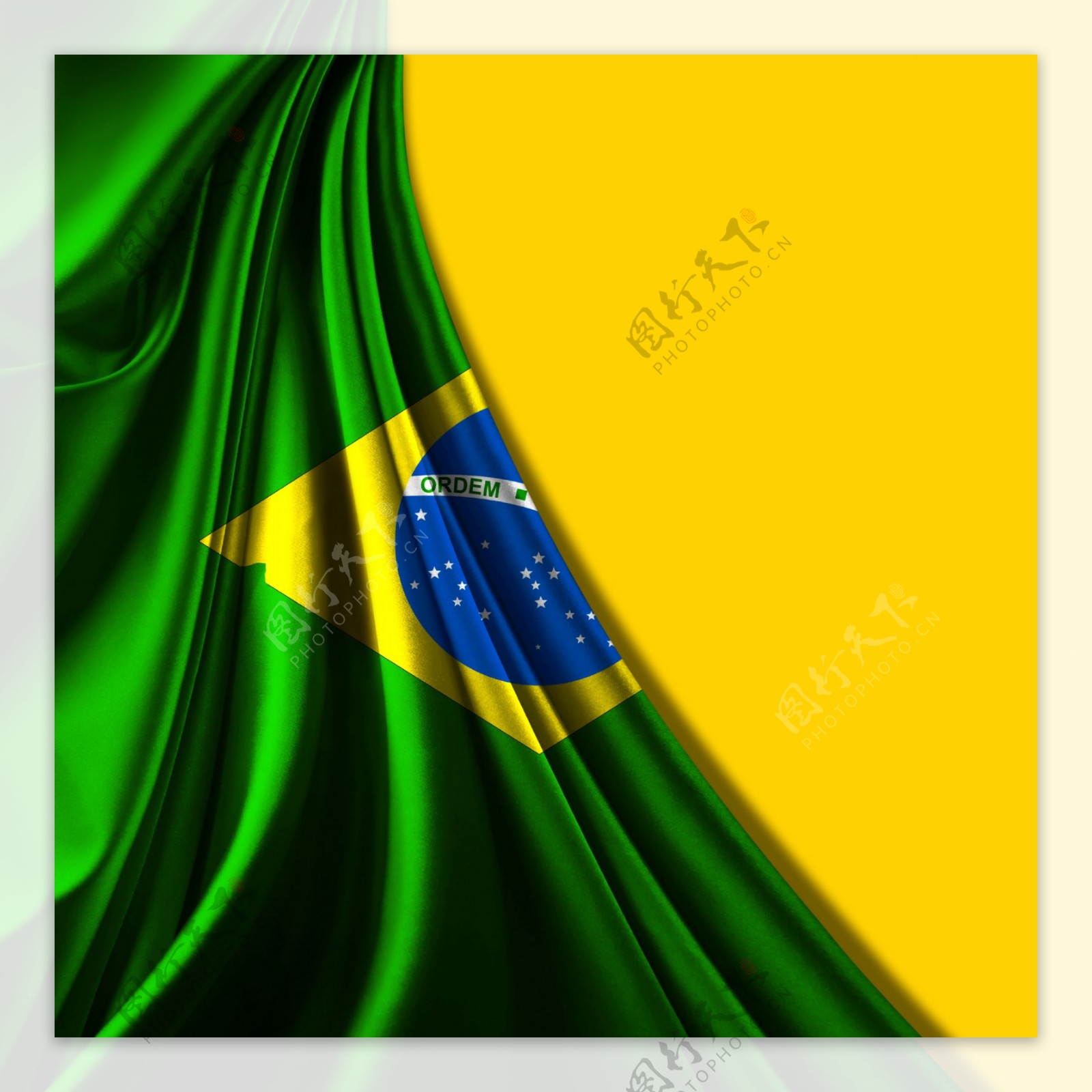 世界杯巴西国旗图片