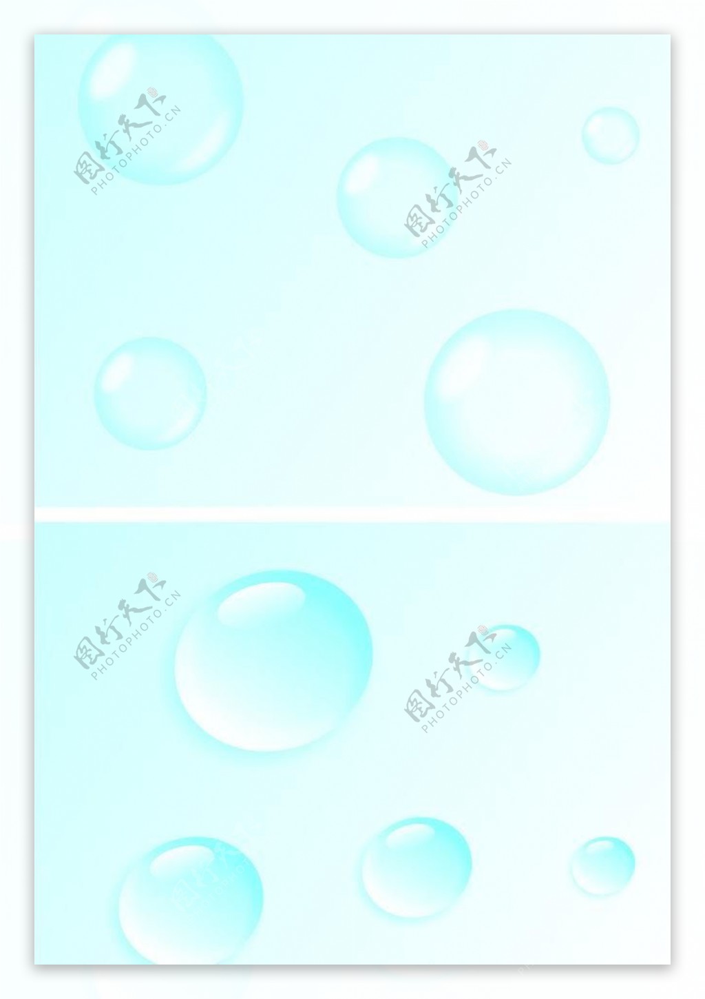 水滴气泡图片