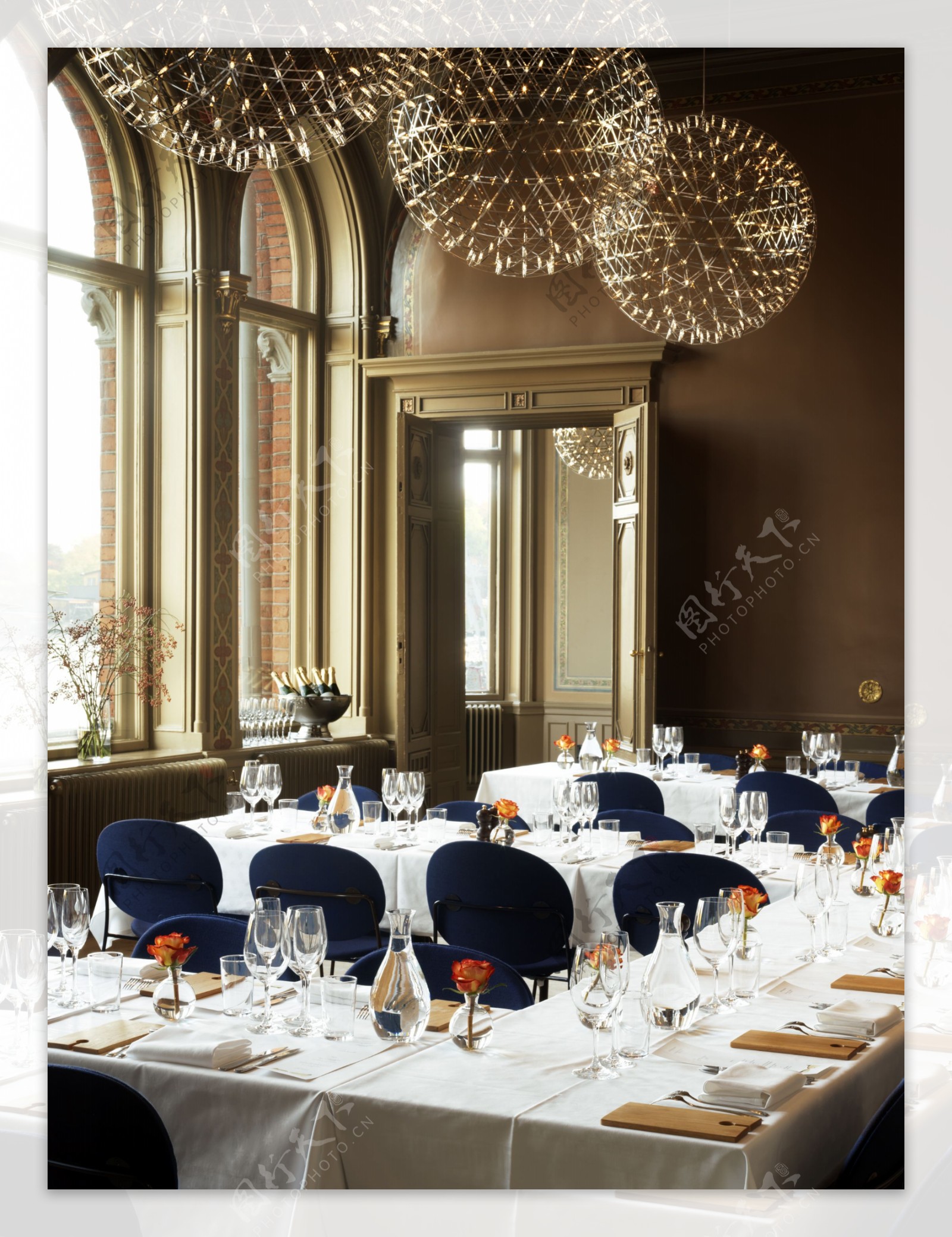 欧式风格豪华宴会厅图片