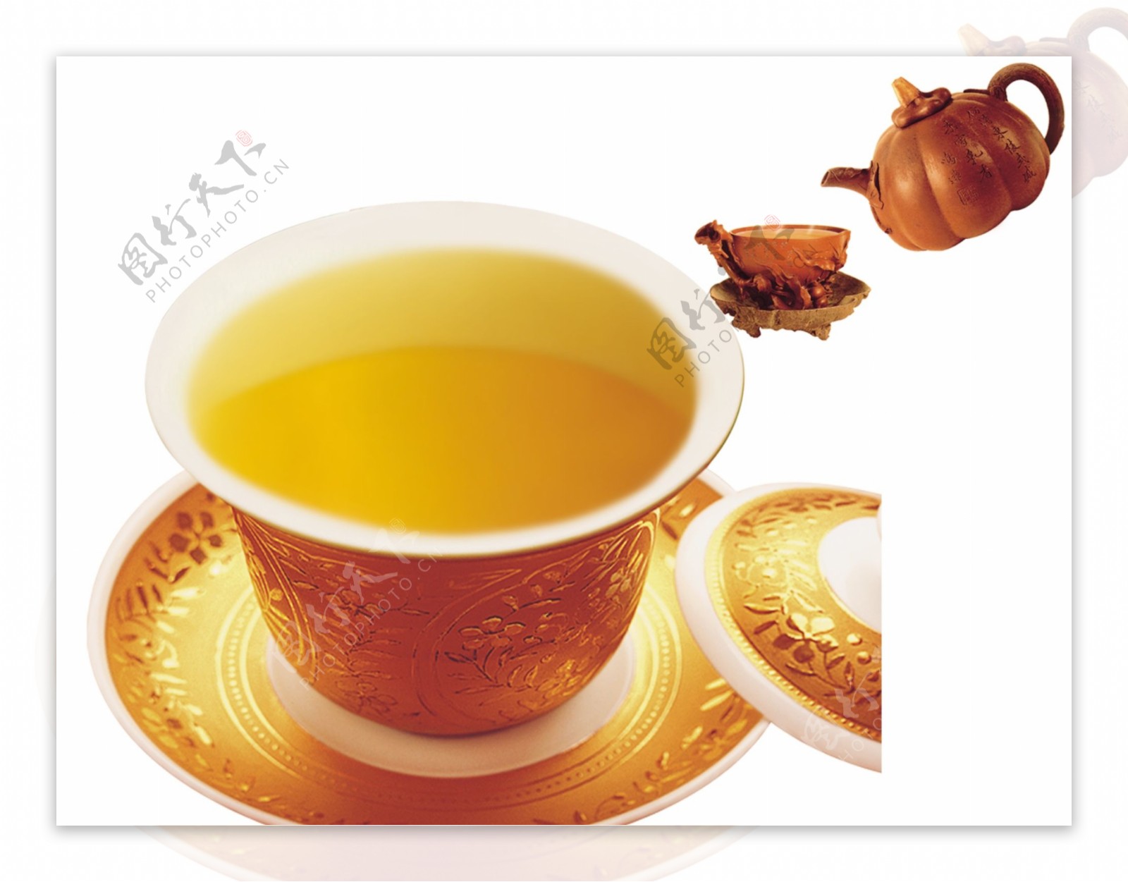 高档茶杯陶瓷茶壶