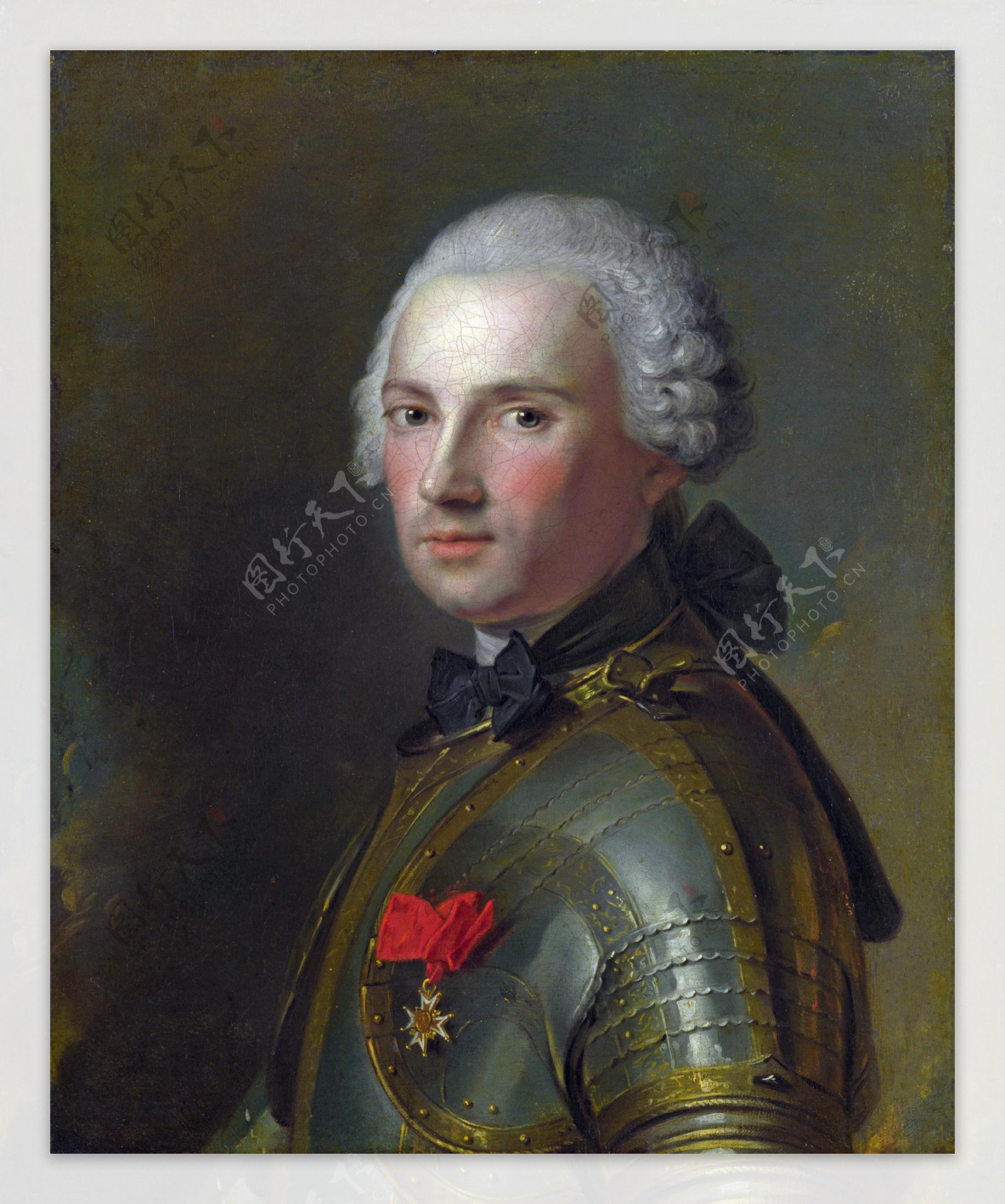 欧洲贵族男子肖像图片