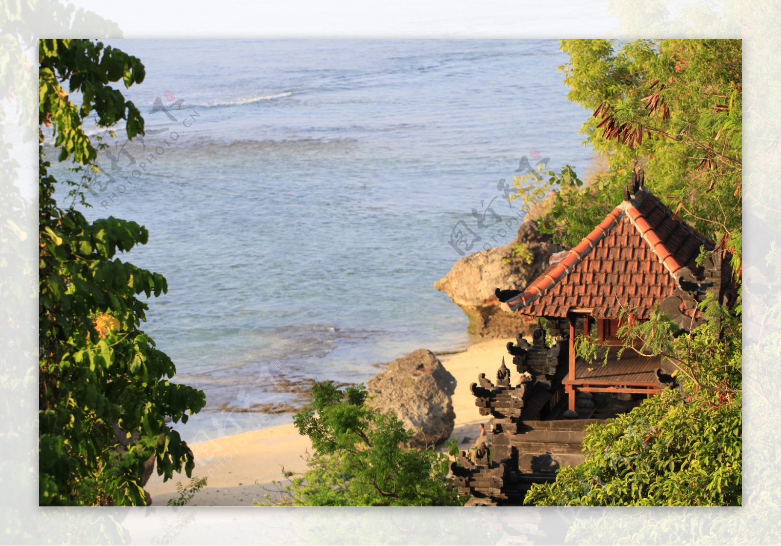 巴厘岛海滩风景图片