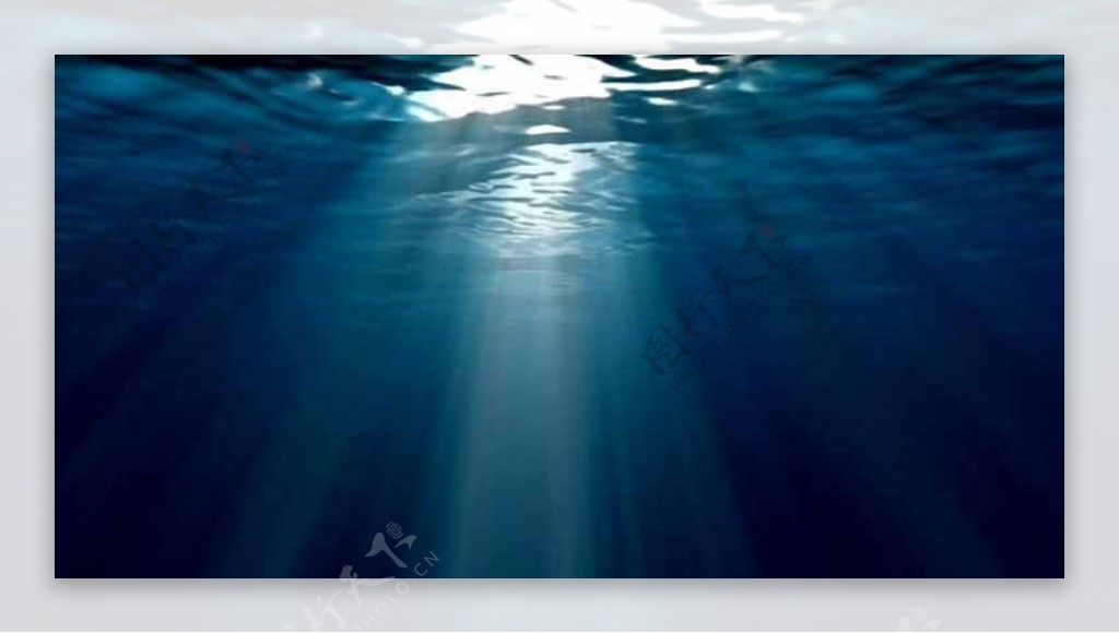海底阳光视频素材