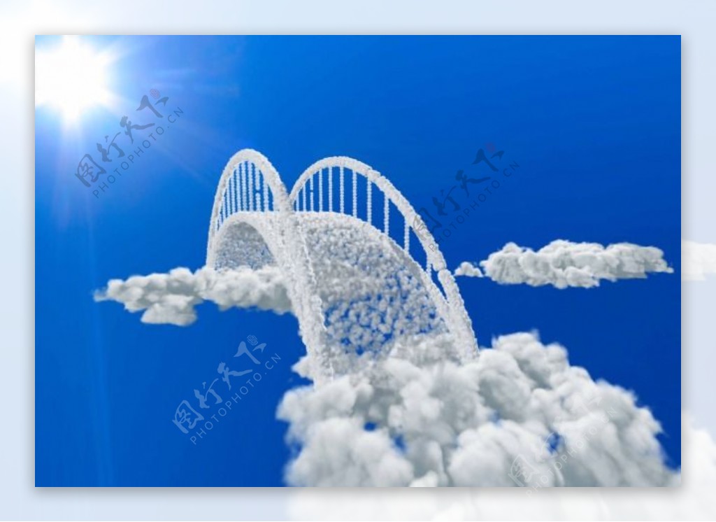 天空中的云桥