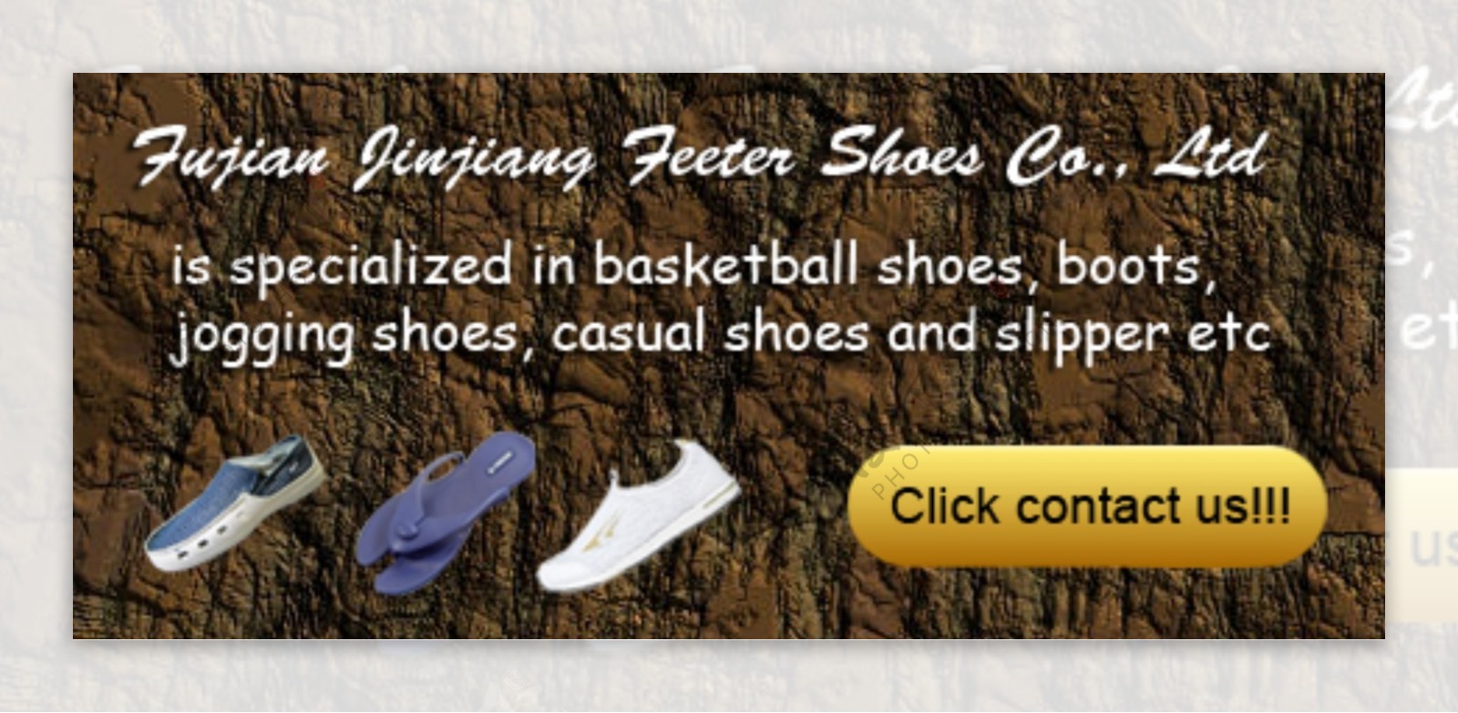 外贸鞋广告图片