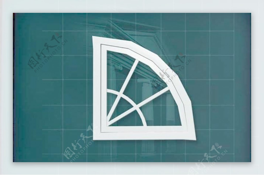 门窗构件之窗户3D模型窗户019