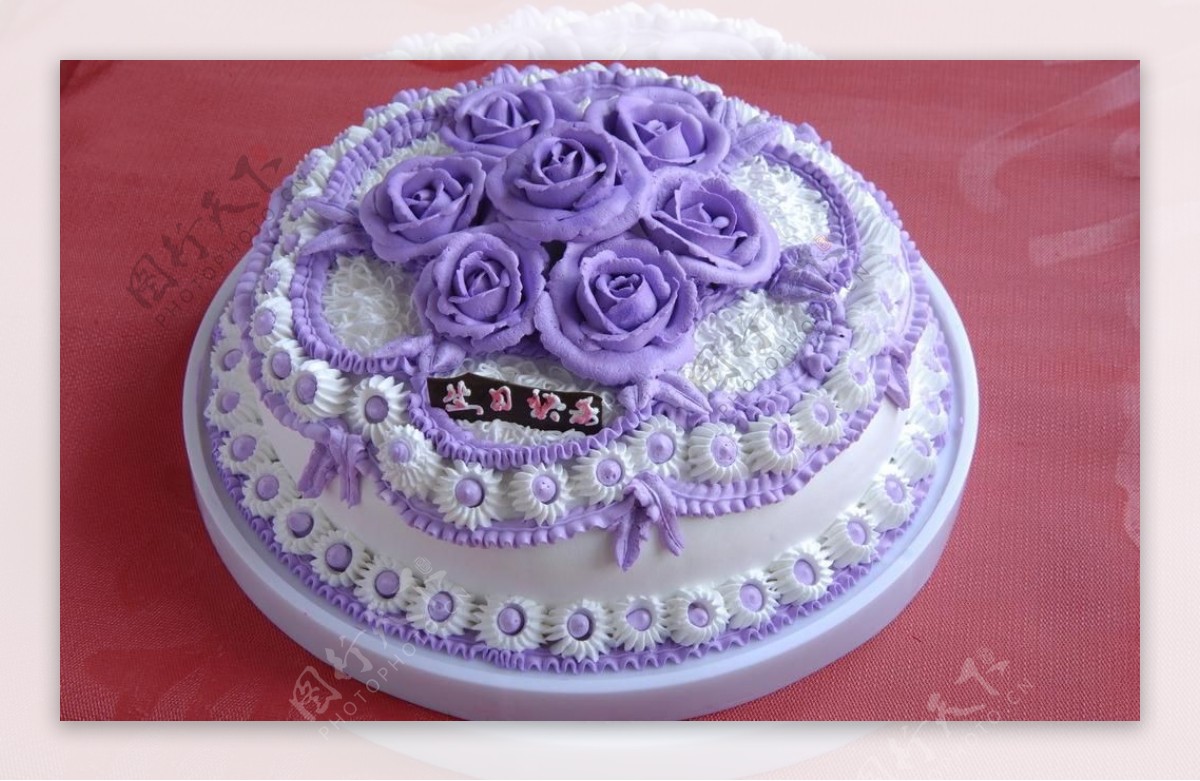 生日蛋糕玫瑰之约