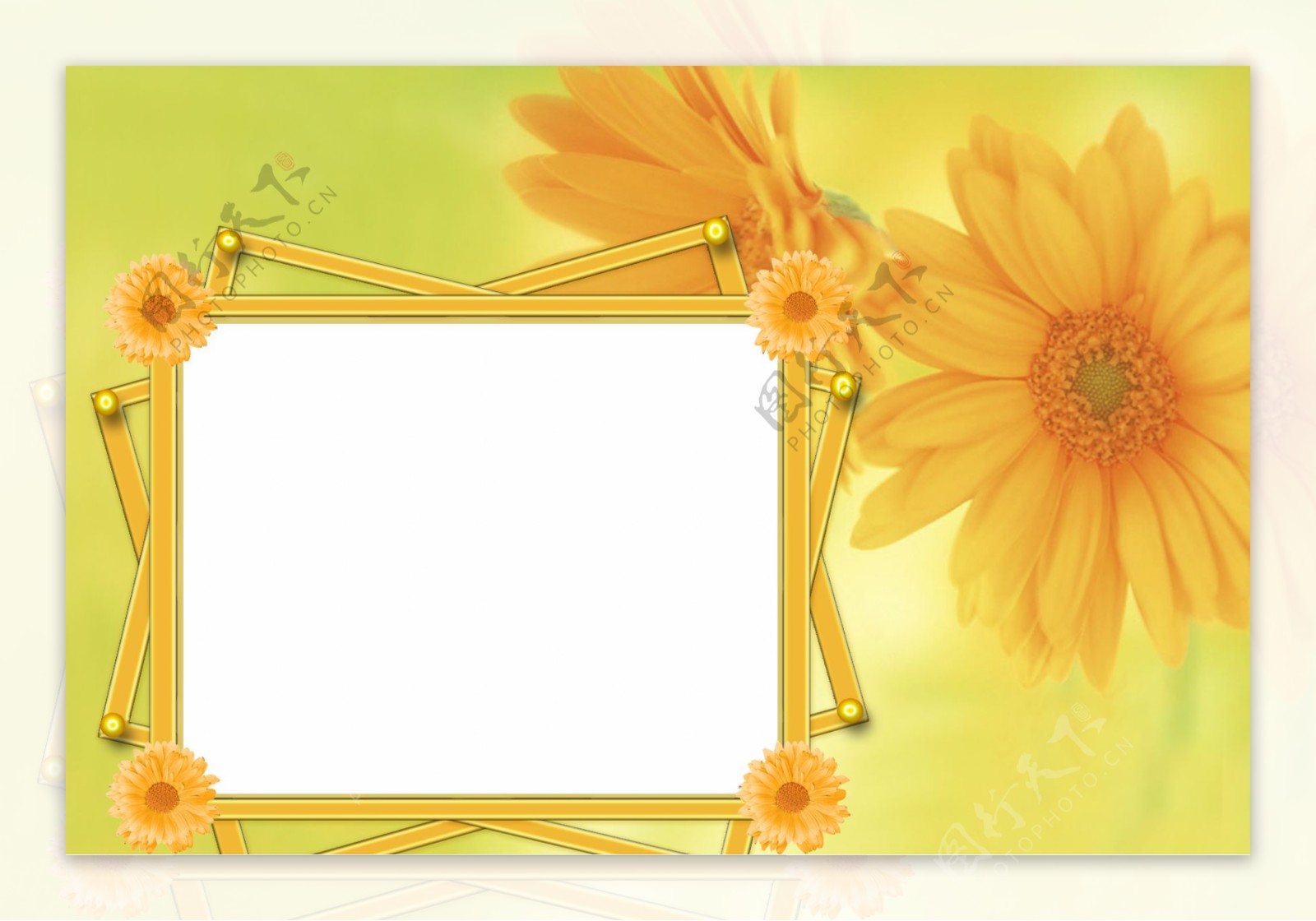 太阳花照片相框