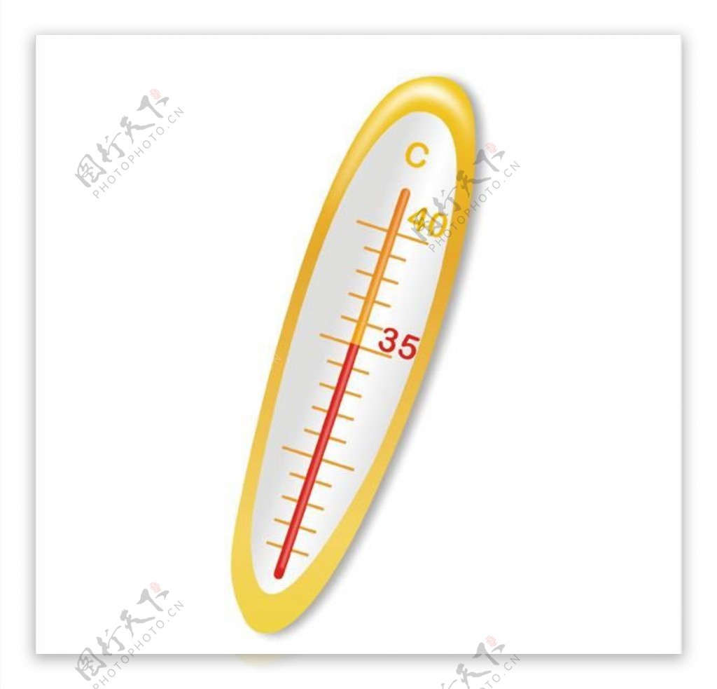 温度计矢量图图片