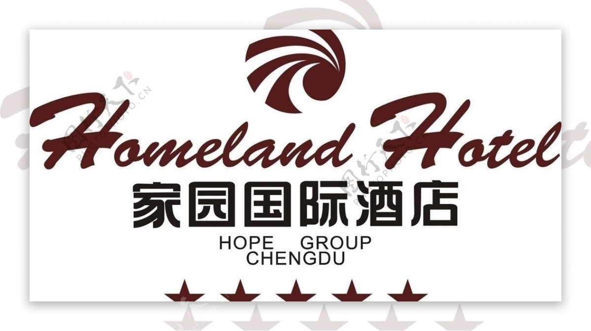 家园国际酒店logo图片