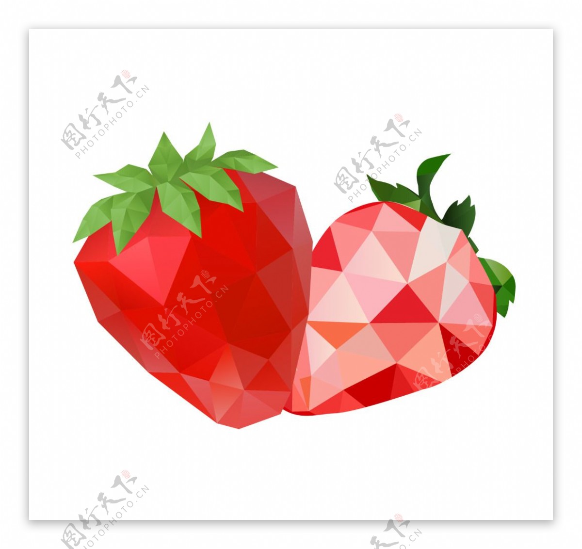 马赛克草莓