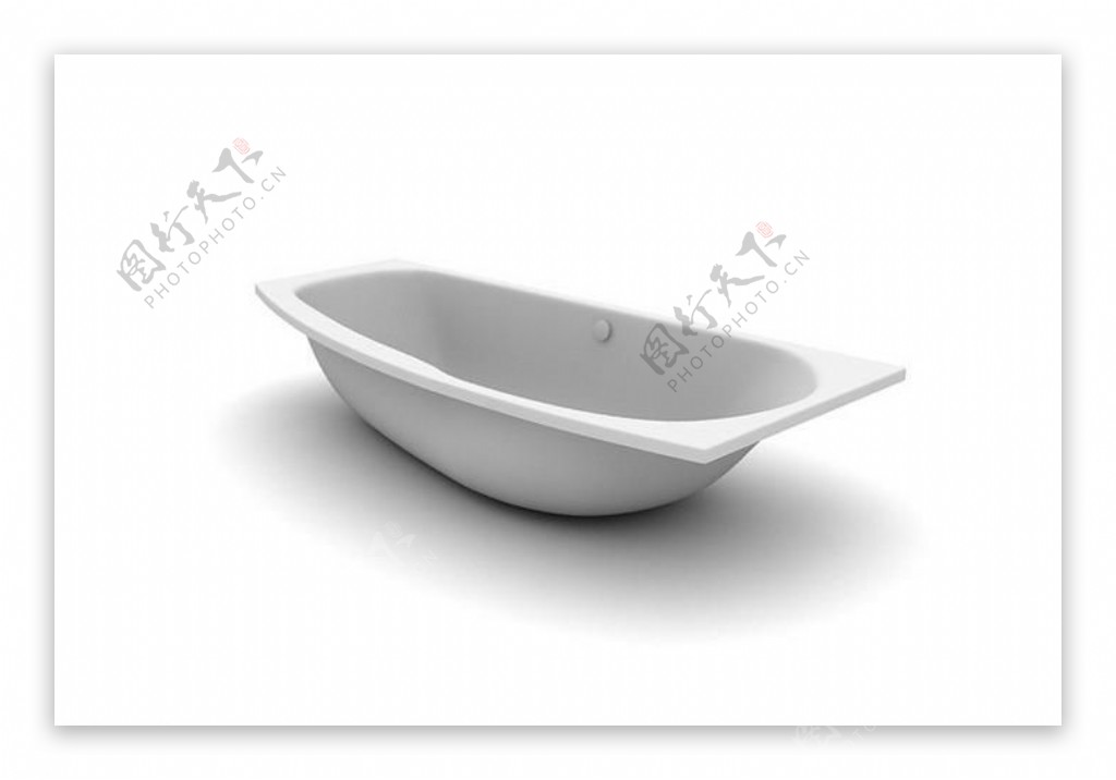 浴盆浴盆模型图片