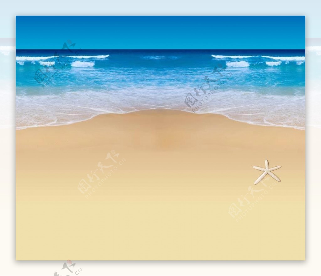 海滨模板图片