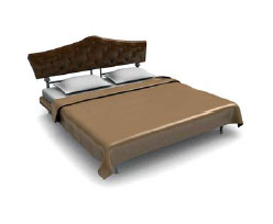国外床3d模型家具图片30
