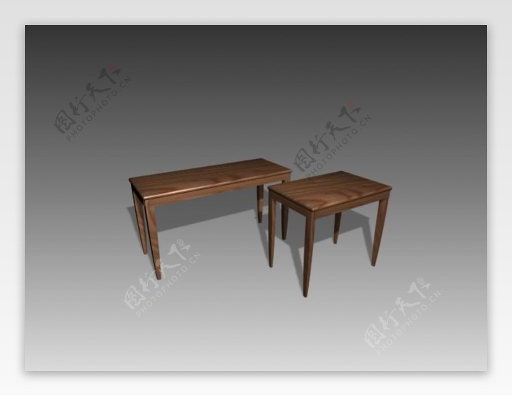 常见的桌子3d模型家具效果图29