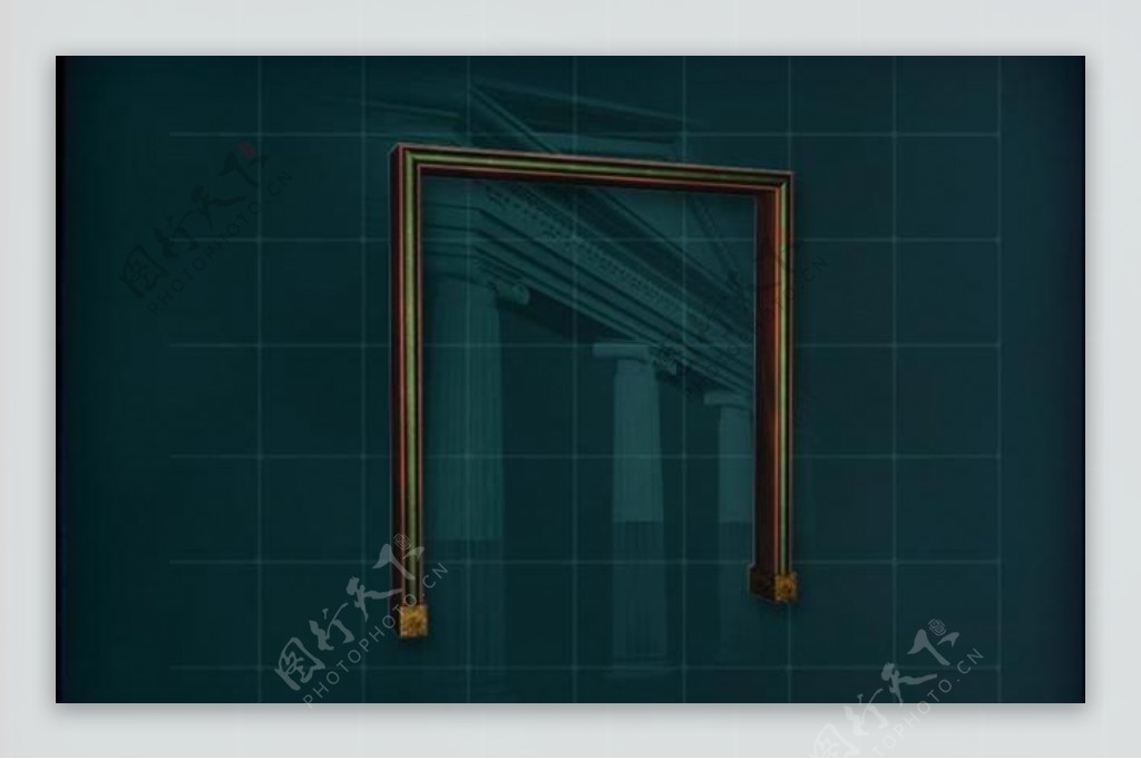 门窗构件之门窗套3D模型门窗套004