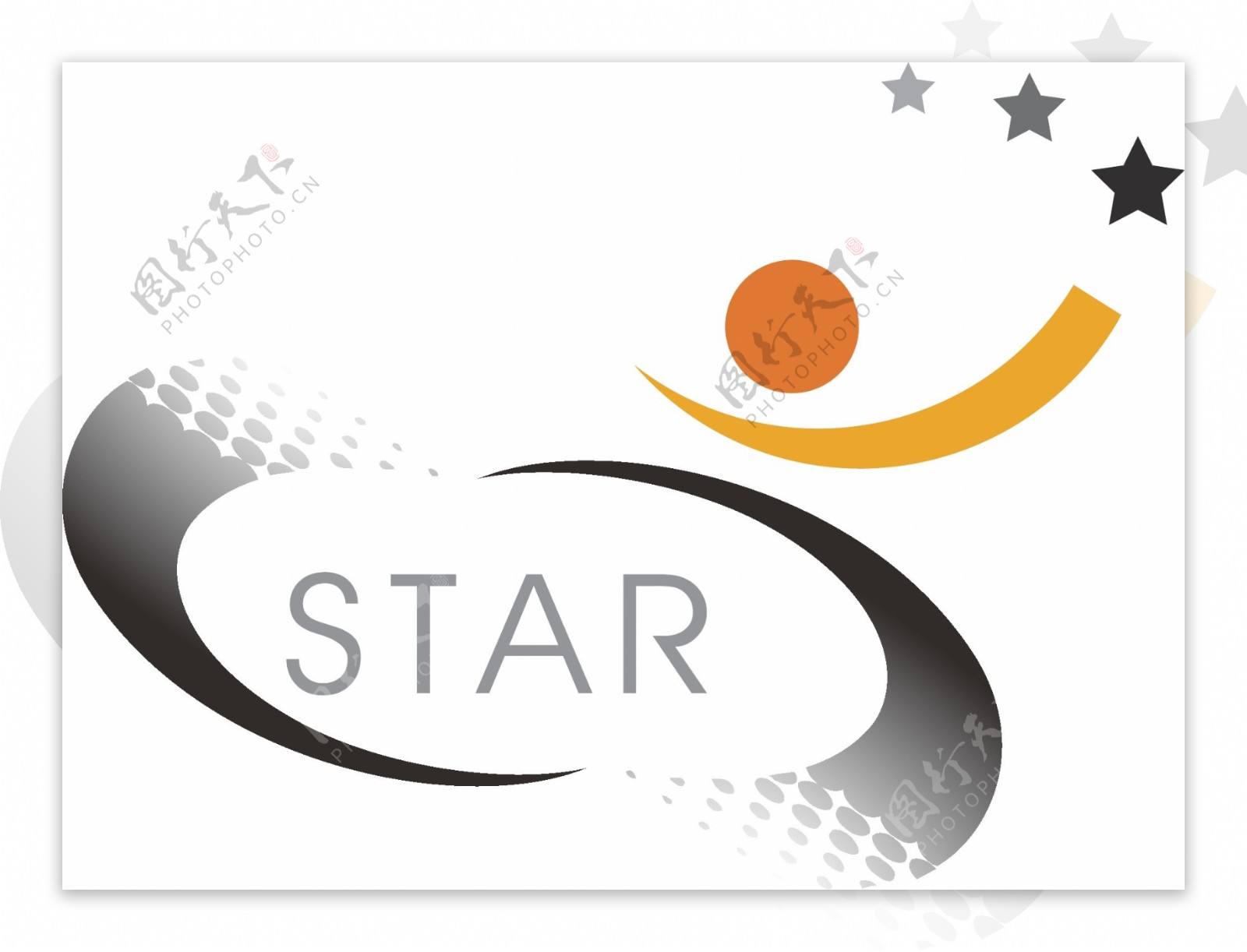 logo设计star图片