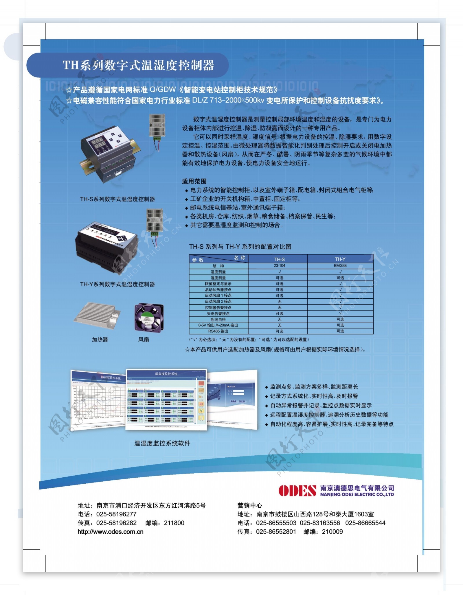 温湿度控控制器系列单页图片