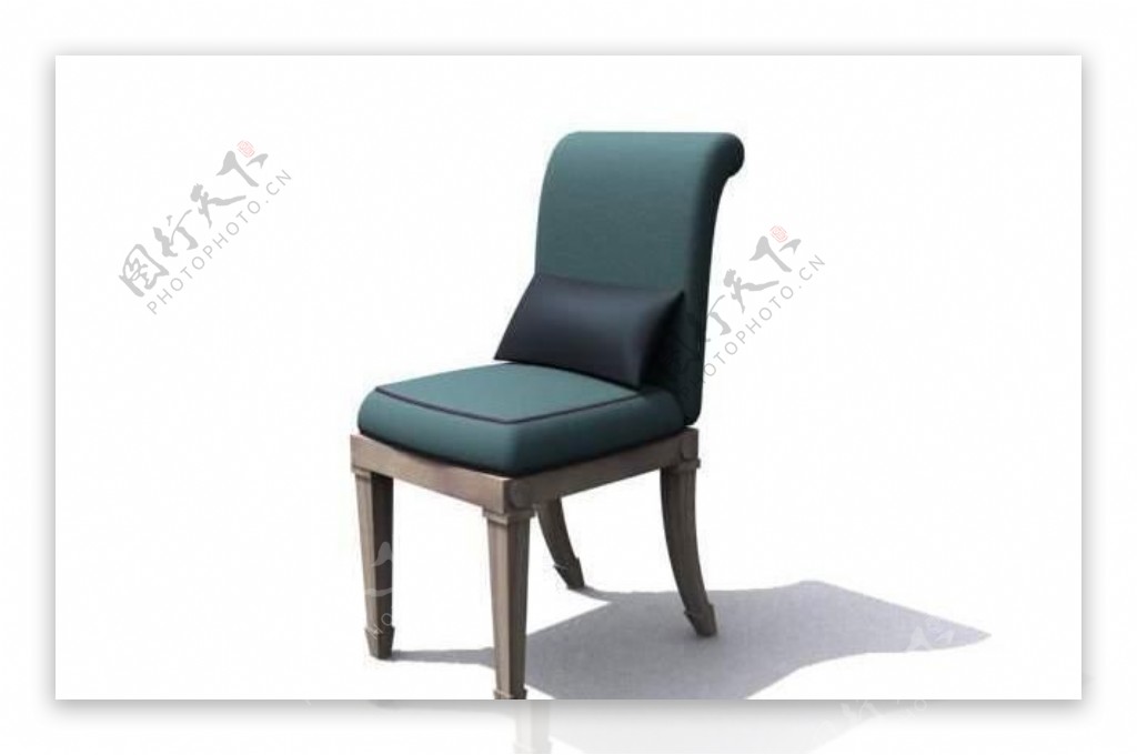 欧式家具椅子0283D模型