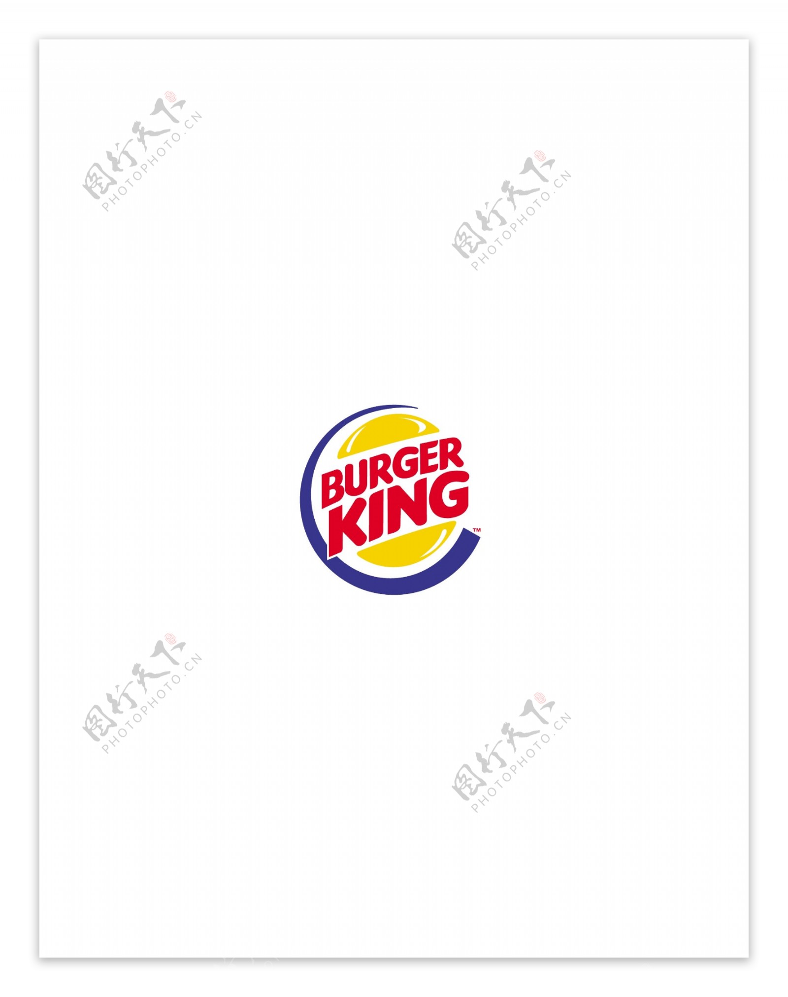 BurgerKinglogo设计欣赏BurgerKing名牌食品标志下载标志设计欣赏