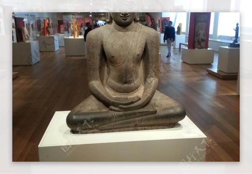 佛冥想坐在dhyanamudra佐拉期公元第十二世纪芝加哥艺术学院