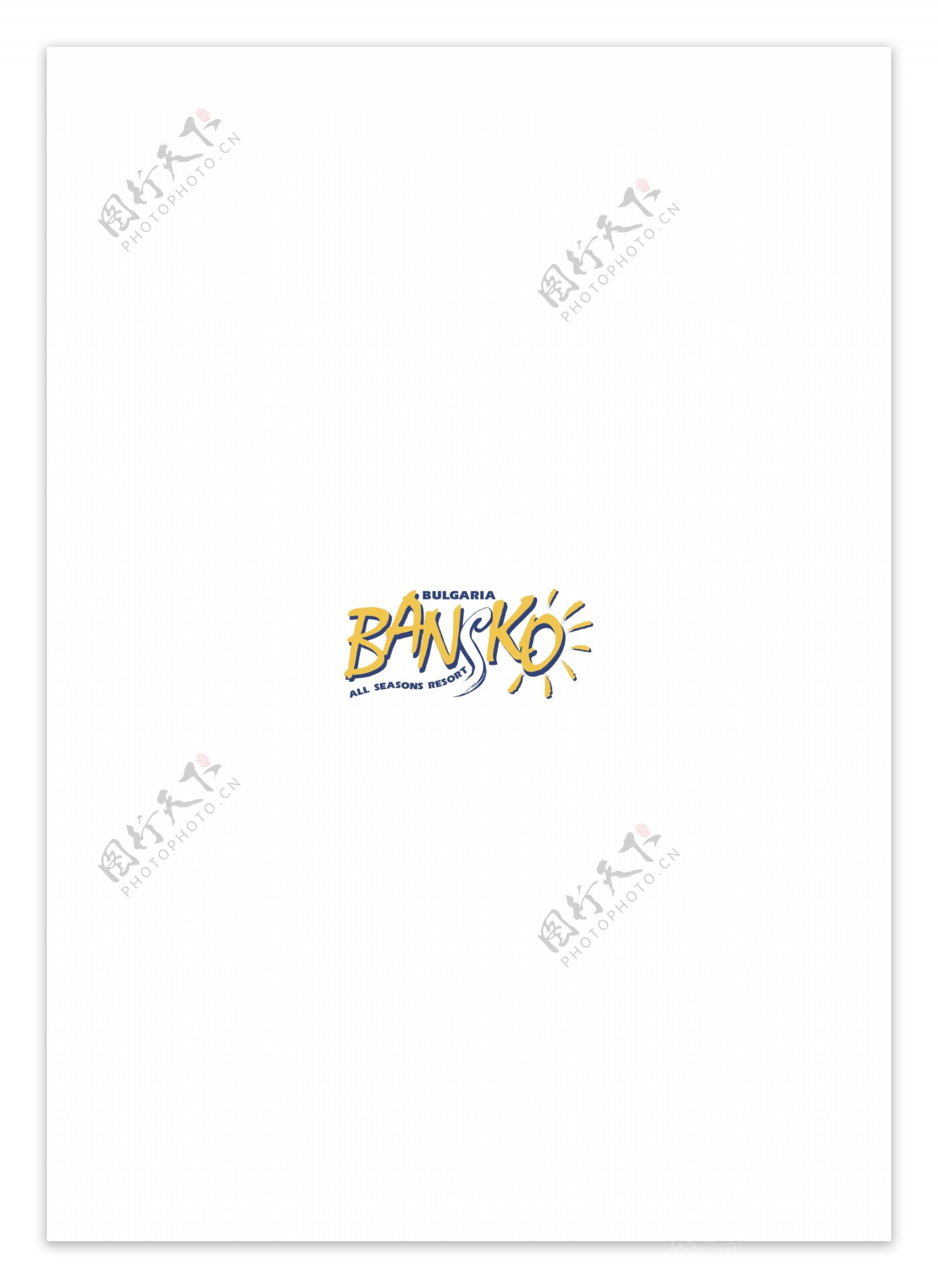 Banskologo设计欣赏Bansko旅行社标志下载标志设计欣赏