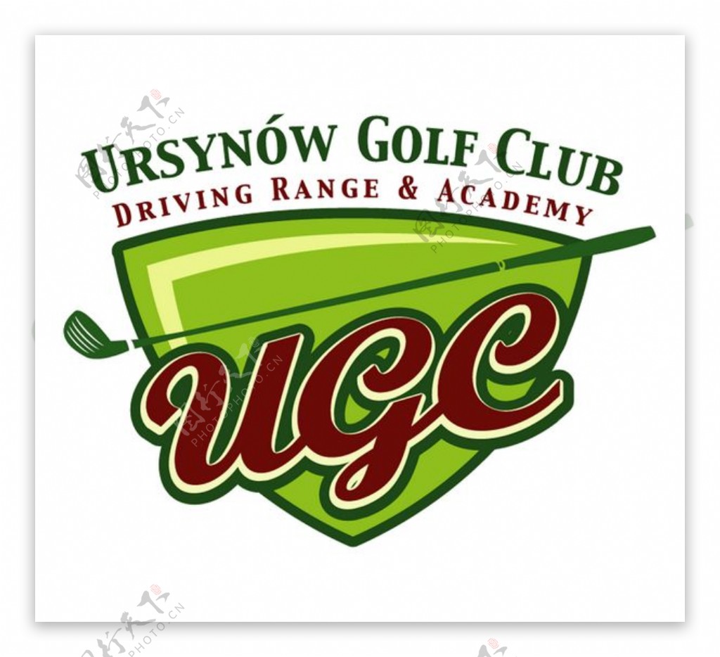 UrsynowGolfClub1logo设计欣赏UrsynowGolfClub1体育比赛标志下载标志设计欣赏