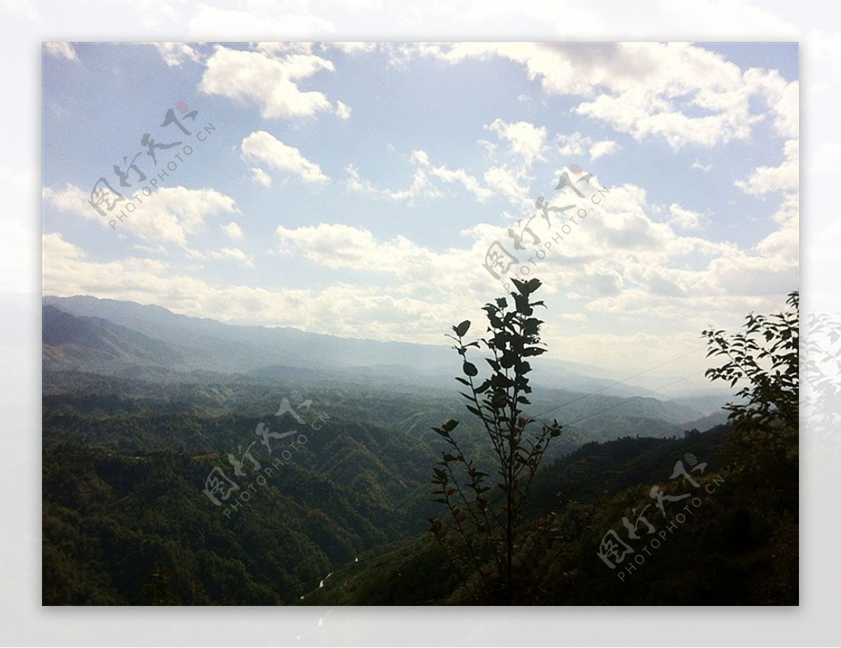 空旷天空白云自然风景