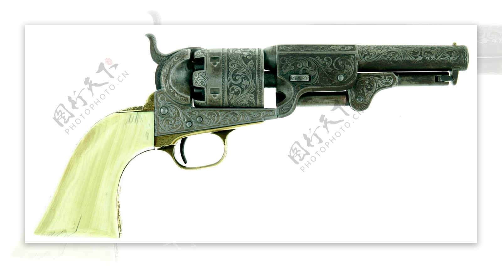英美老式手枪图片
