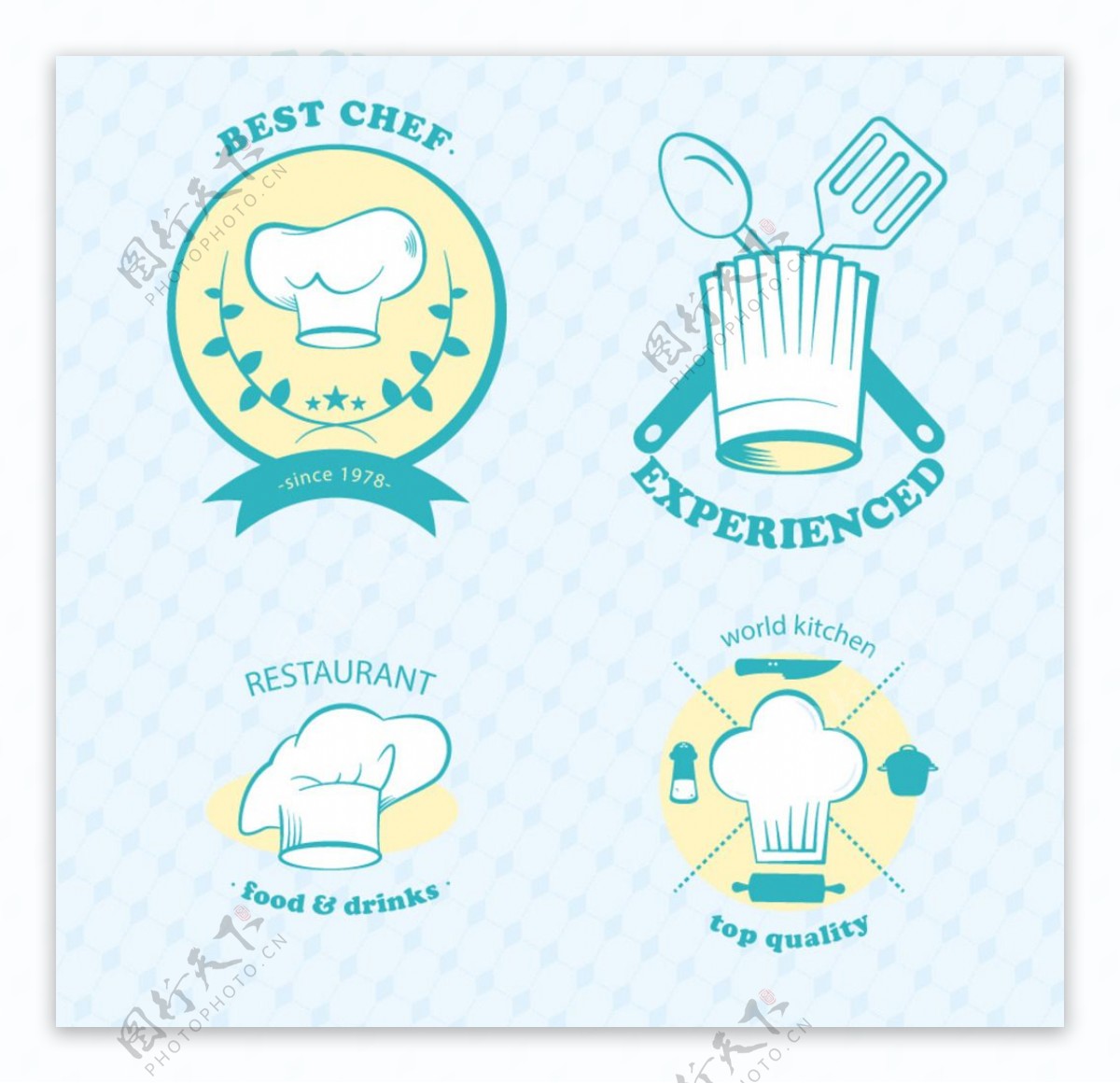 餐厅徽章标志图片