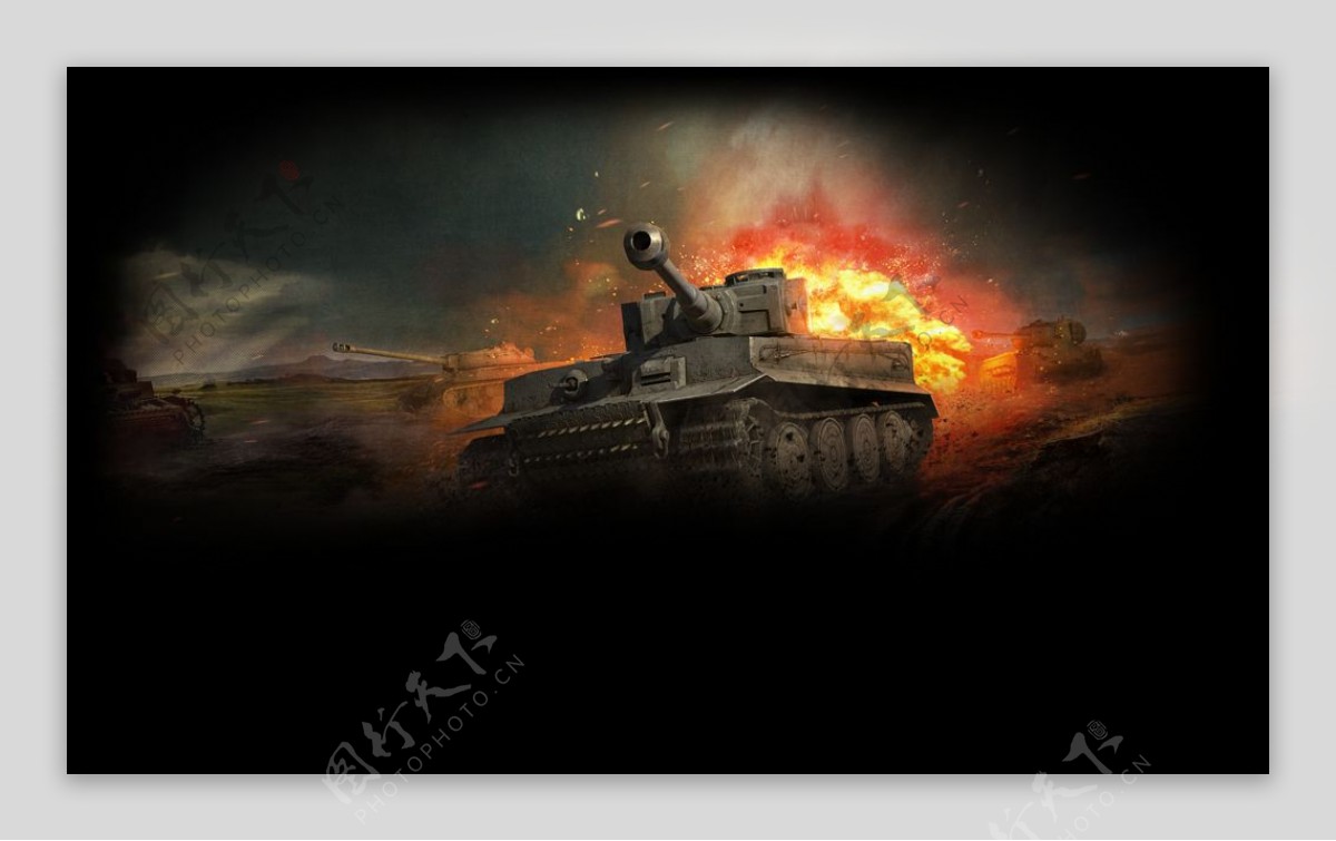 坦克世界登陆背景图片