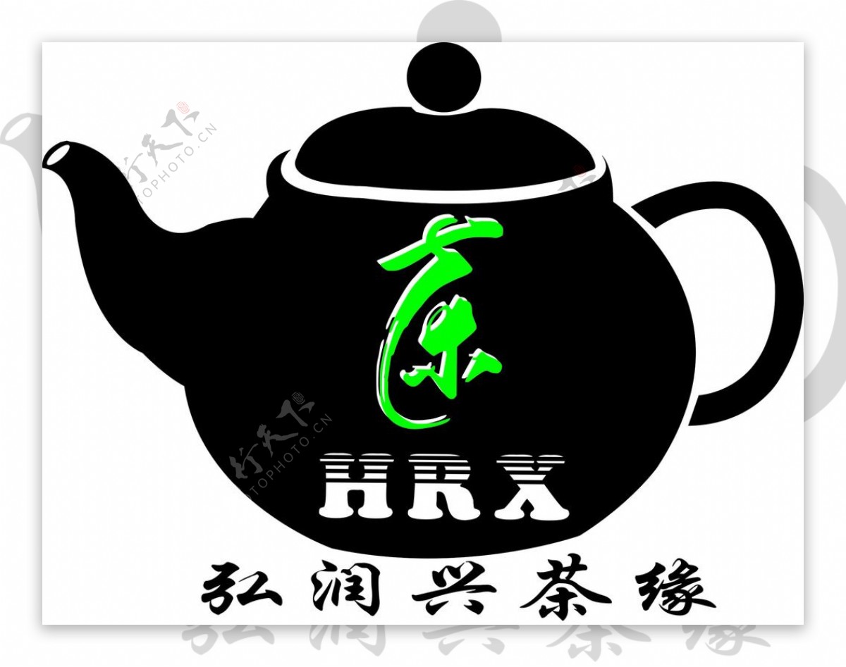 茶标志图片