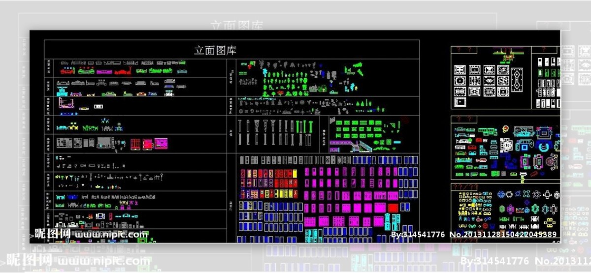 CAD图库集素材图片