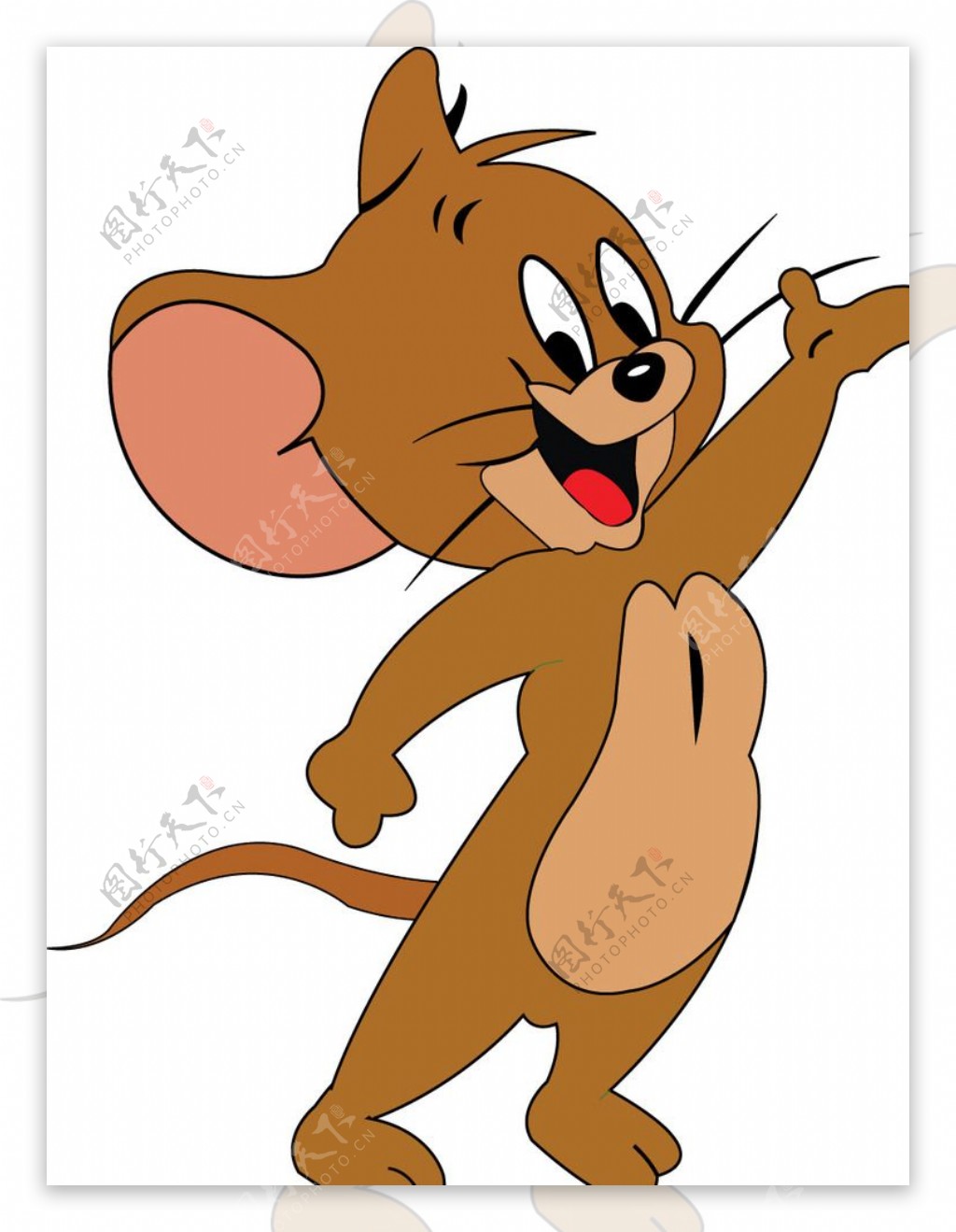 小老鼠Jerry高兴图片