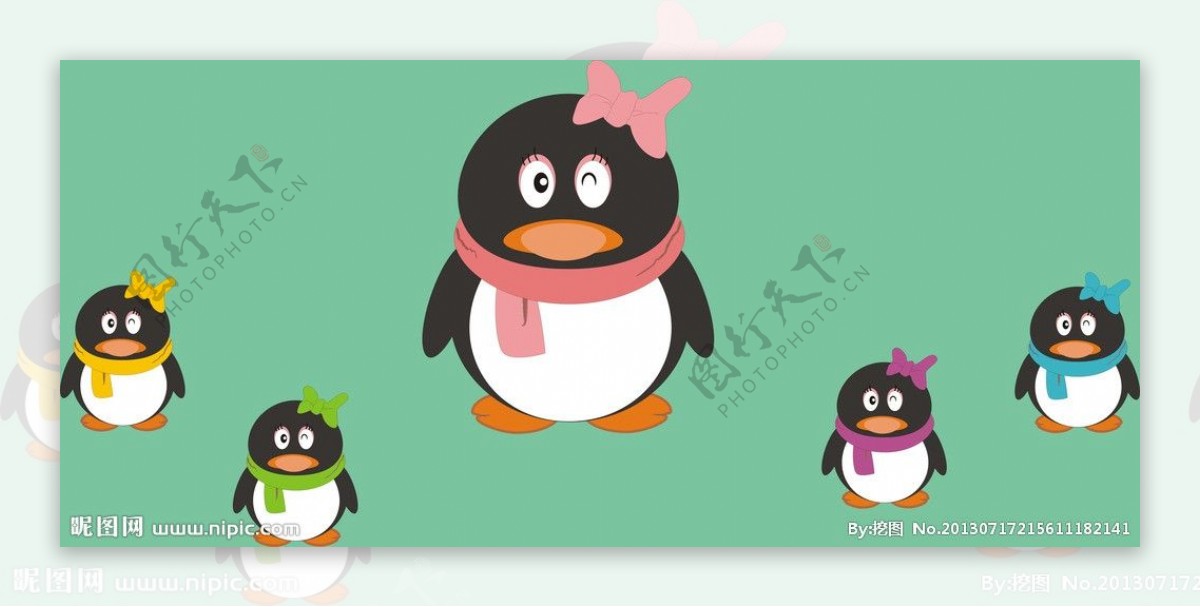 QQ企鹅图片素材-编号08043588-图行天下