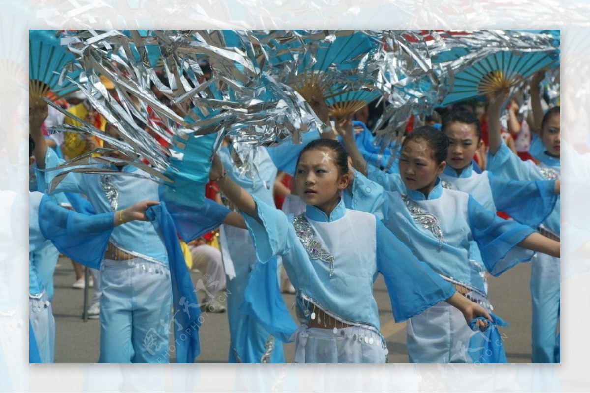 秧歌舞蹈图片