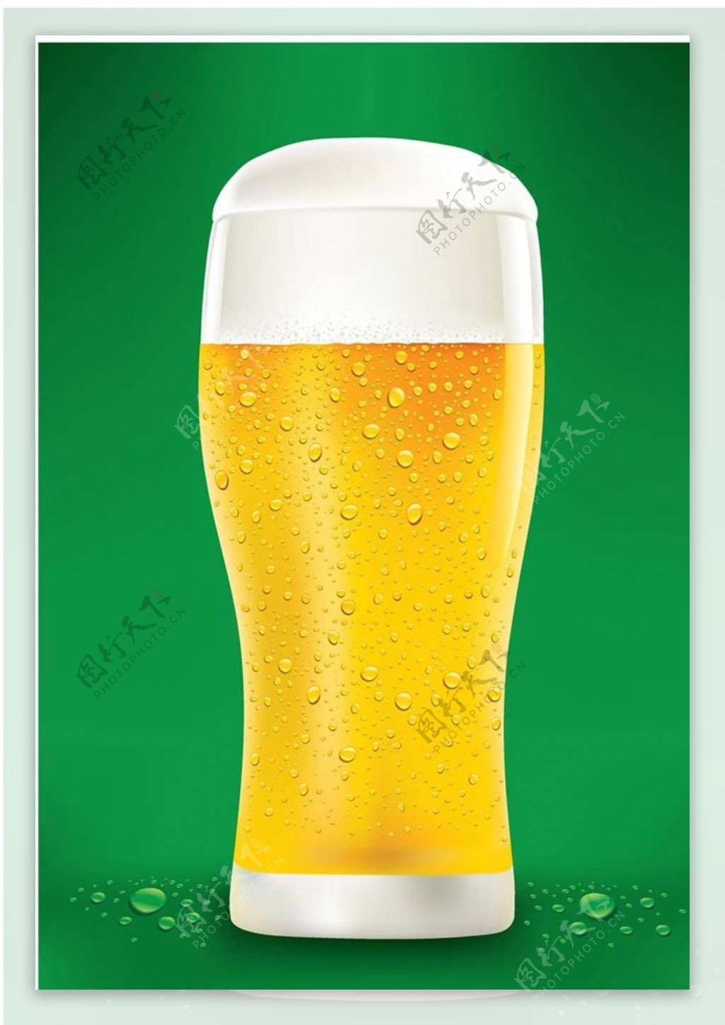 啤酒设计图片