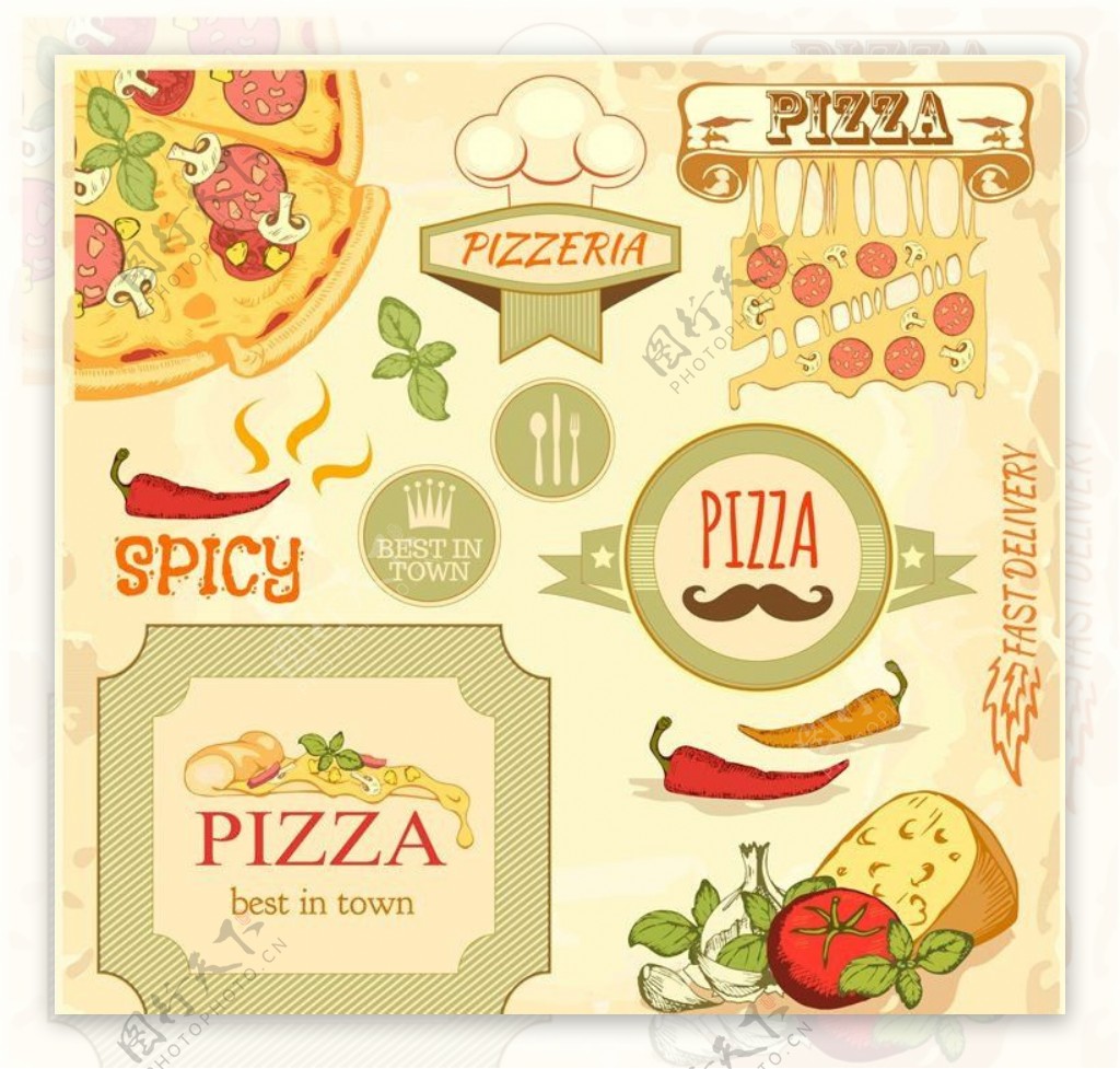 披萨PIZZA比萨图片