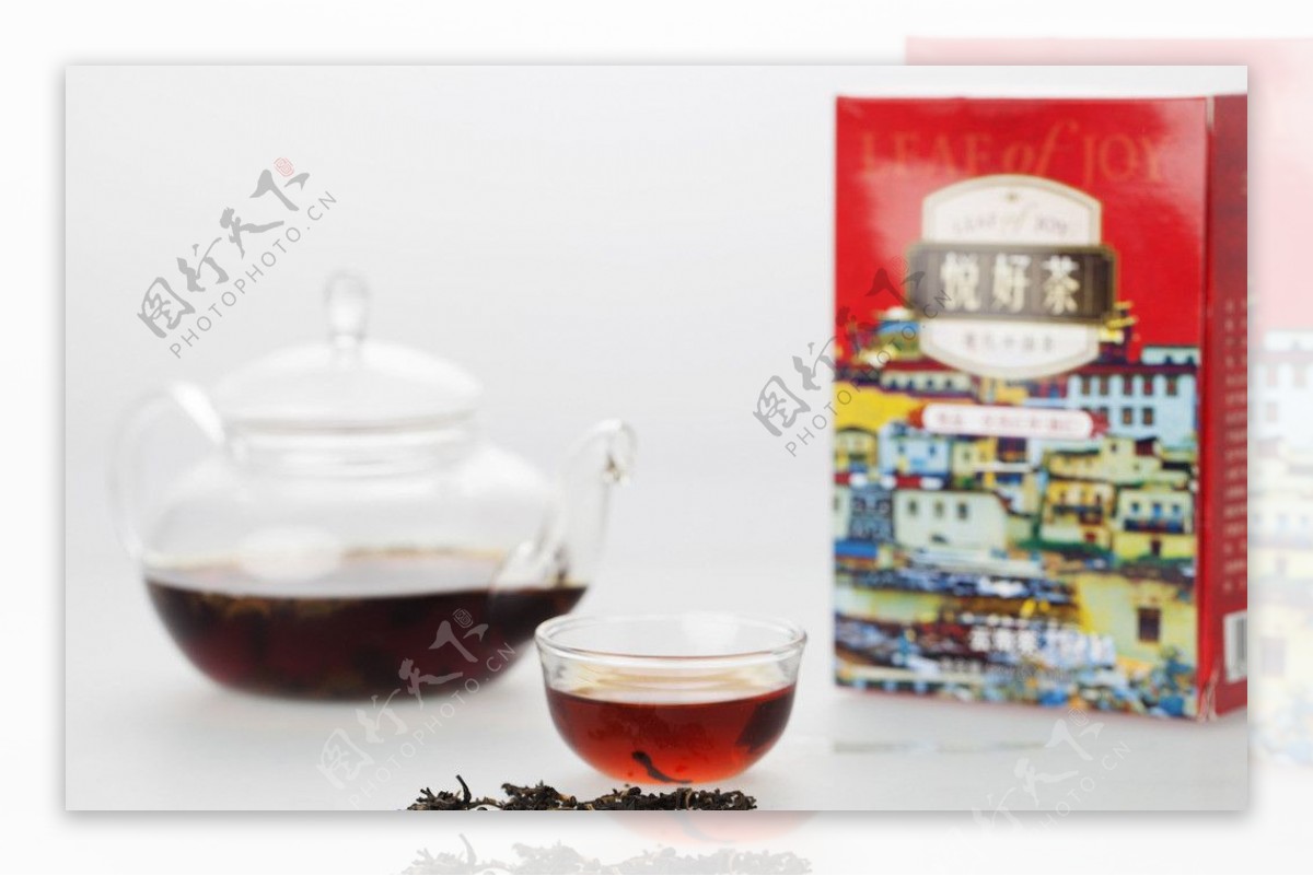 普洱茶茶叶图片