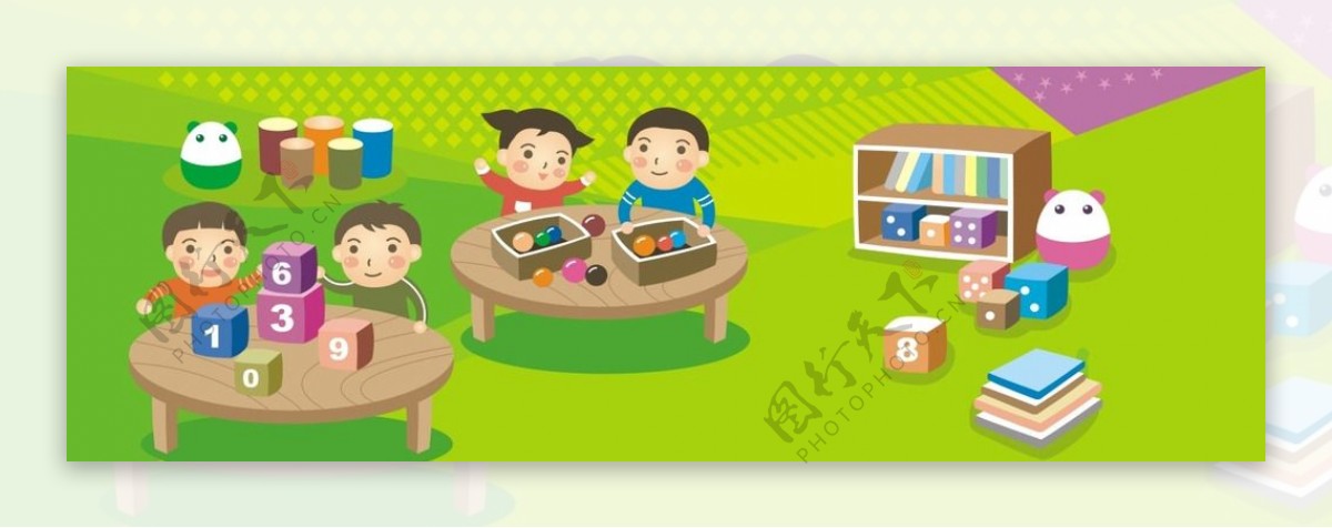 韩国卡通素材韩国儿童图片