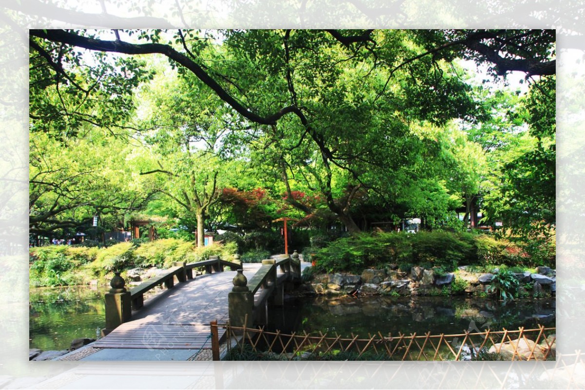 中式庭园图片