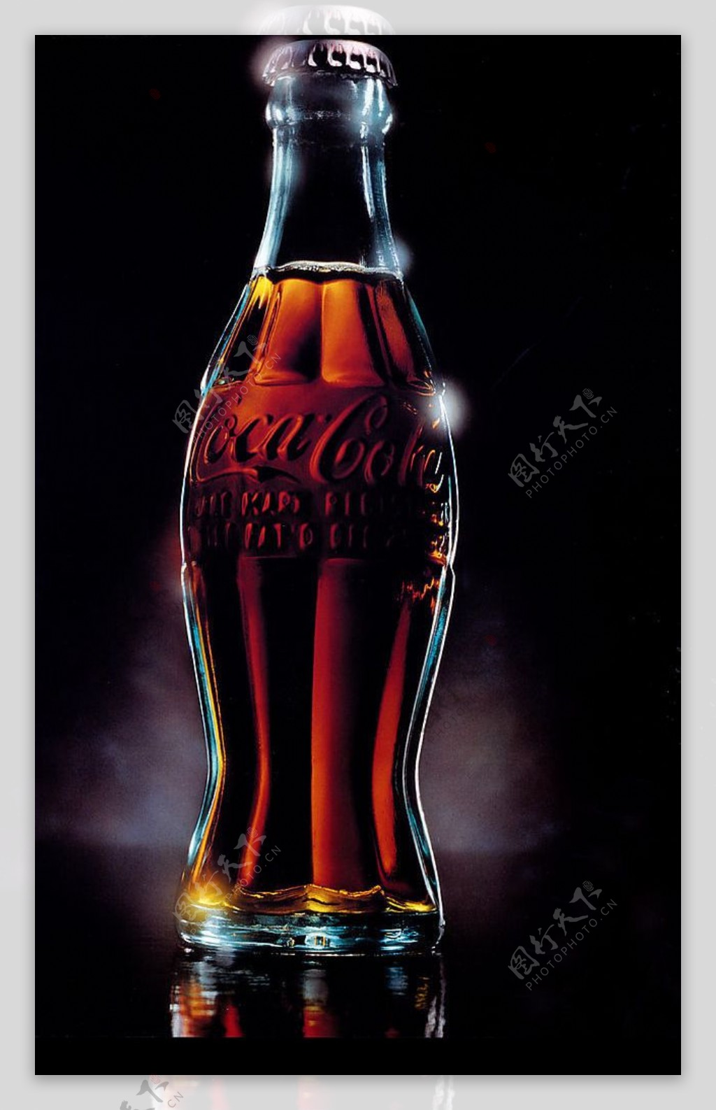 可乐瓶子图片