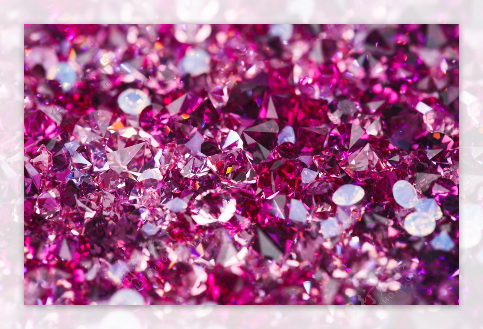 紫水晶钻石图片