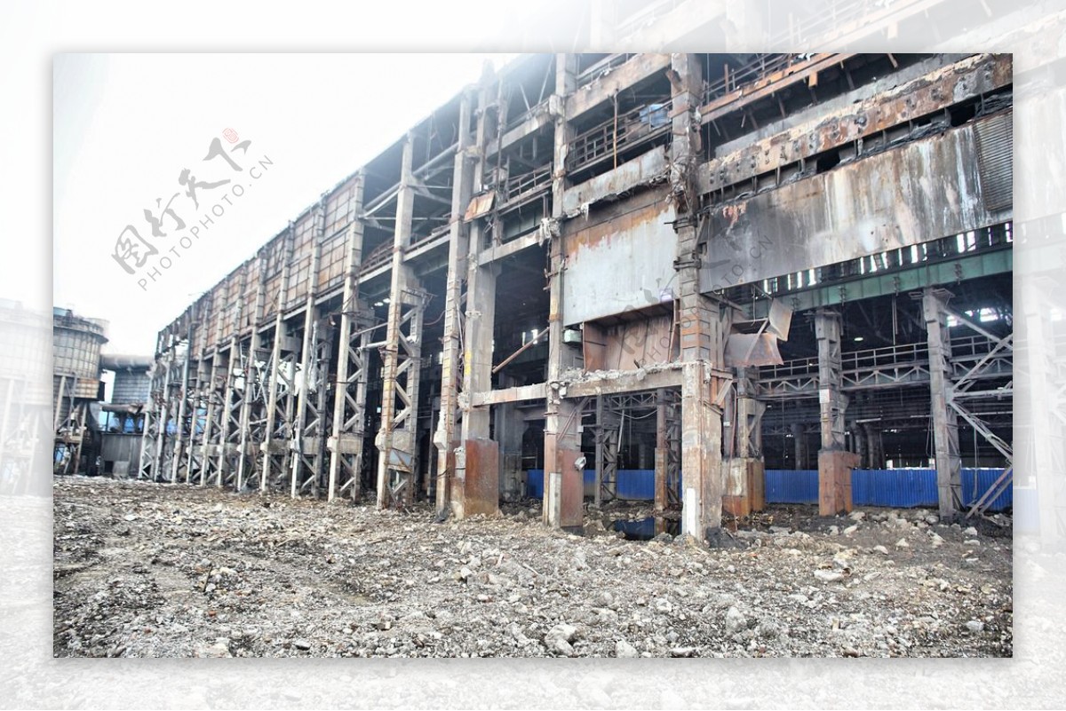 报废车间废弃厂房工厂图片
