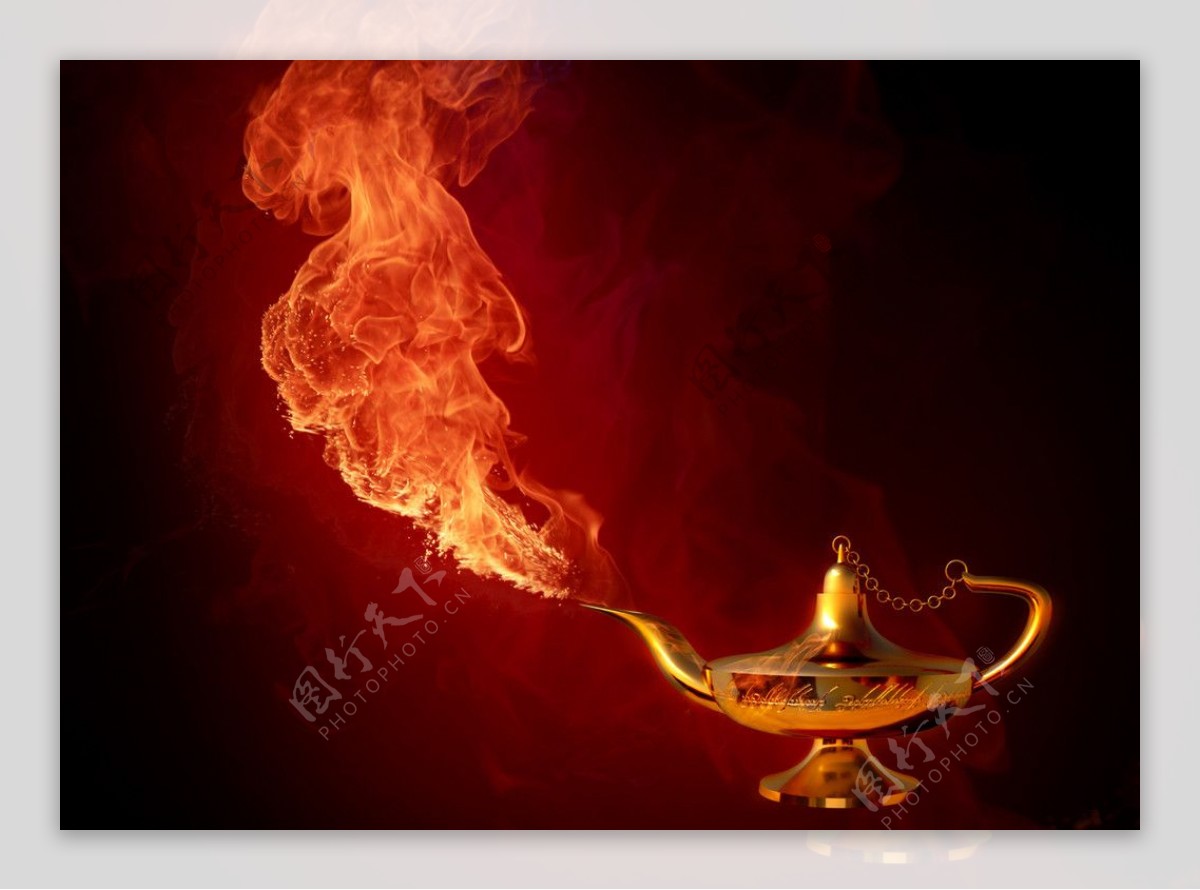 火焰版阿拉丁的神灯图片