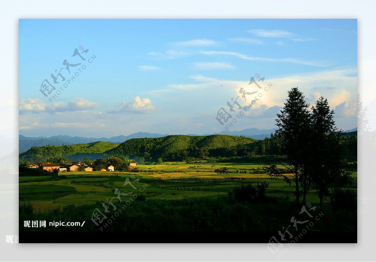 田园风光图片