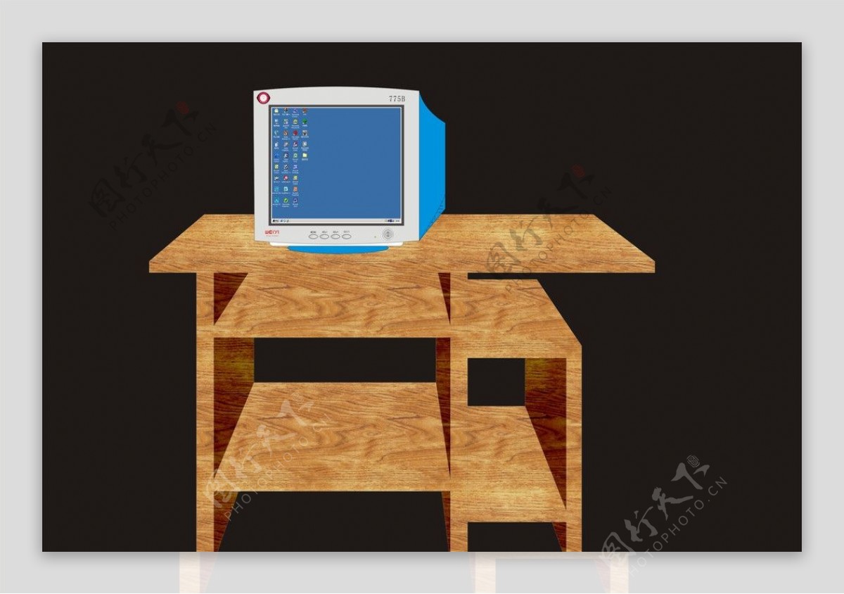 桌子电脑图片